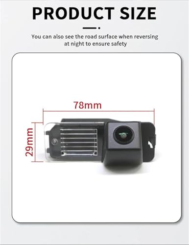 Caméra de recul pour VW Polo 6R V pour stationner facilement en ville - 2