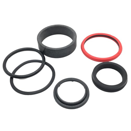 REPLACEMENTKITS.COM Bucket Cylinder Hydraulic Seal Kit Compatible with Ford New Holland Front End & Farm Loaders 110TL, 7106, 7108, 7308 w/Ognibene Cylinders (Replaces Part 87311845)