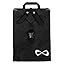 Black Sparkle Uniformer / White Logo