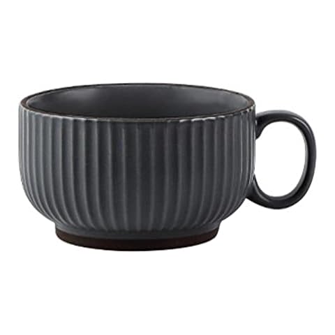 Kaffeetasse Groß,Cappuccino Tassen Steingut,Tasse 400ml Cover