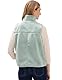CECIL Damen 2200553 Kurze Teddy-Weste, Smoke salvia, XS