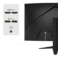 Odys XP32-X 32 Zoll WQHD Curved Gaming & Office Monitor – Ansicht 9