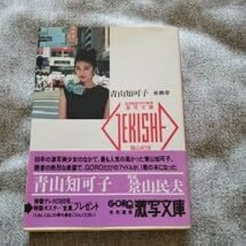 青山知可子　写真集　亜熱帯　篠山紀信 青山知可子 亜熱帯 篠山紀信撮影 GORO特別編集 激写文庫19