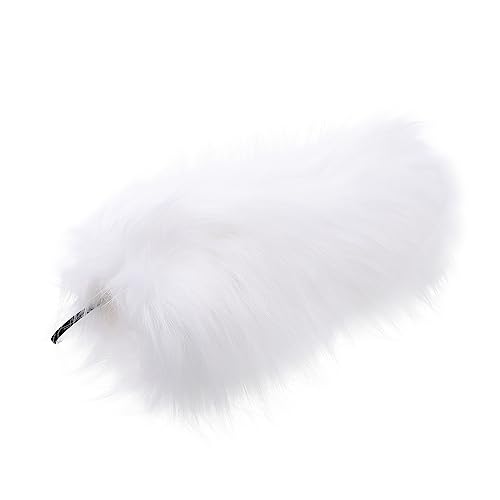 Toddmomy 1pc Hand Warmer Flower Girls Hand Muff Pocket Hand Muffs Plush Hand Cushion Thickened Fuzzy Pouch Womens Faux Hand Muffs Plush Hand Muffs Girl Child Faux Fur White Tote Bag Filling