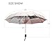 KAAVIYO Pink Cute Elephant Umbrella Windproof Automatic Foldable Umbrells Auto Open Close for Men Women Kids