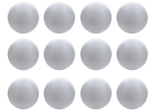 Smooth Foam Balls for Arts & Crafts Floral Wedding Decor Science Modeling and School Projects (3
