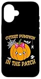 Photo Gallery cutest pumpkin in the patch bambini ragazze halloween zucca custodia per iphone 16 Photo Gallery cutest pumpkin in the patch bambini ragazze halloween zucca custodia per iphone 16