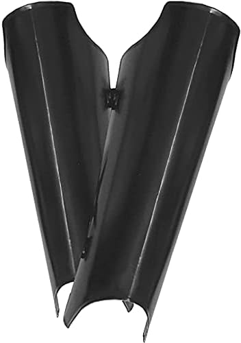 Nautical-Mart Blackened Markward Greaves Medieval Armor LARP
