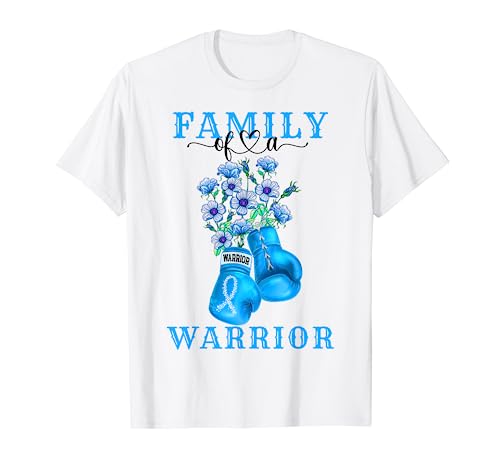 Équipe de soutien de sensibilisation au cancer de la prostate Family Of A Warrior T-Shirt