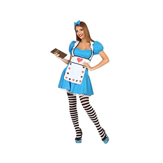 Atosa disfraz alicia mujer adulto XL