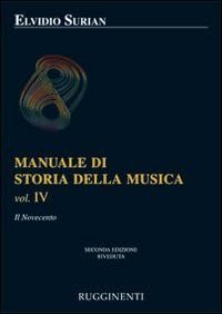 Rugginenti Editore Manuale Di Storia Della Musica Vol. 4