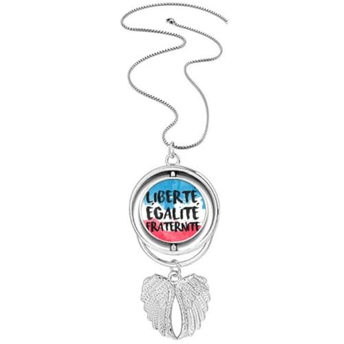 Pendentif ailes d'ange collier rotatif France pour remplacer les bijoux ternes et sans histoire