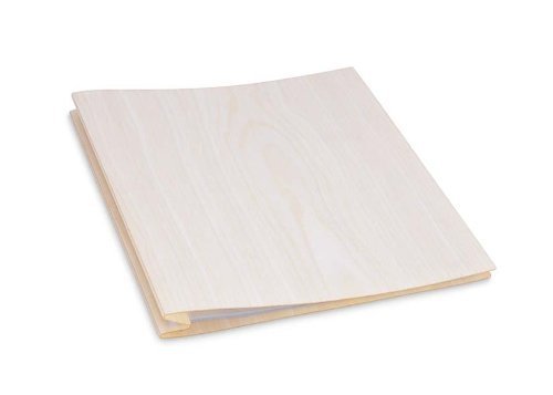 Pina Zangaro Woodland Express Screwpost Book, Poplar, 11X8.5, with inserts