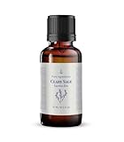 Clary Sage Essential Oil (15 ml) Convenient Dropper Cap Bottle, Healthy Hair, Skin, Restful Sleep,...