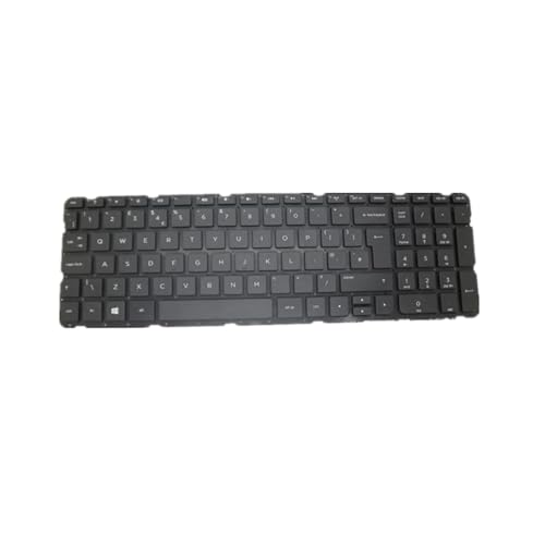 Clavier HP Chromebook 11 G5 de remplacement pour réparer les touches bloquées Layout UK Noir