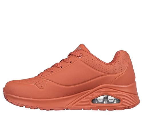 Skechers Uno Stand On Air, Scarpe da ginnastica Donna, Rust Durabuck Mesh, 36.5 EU