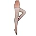 Truform Sheer Compression Pantyhose, 8-15 mmHg, Women's Shaping Tights, 20 Denier, Beige, Queen Plus