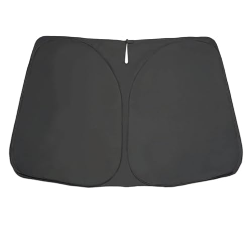 Parasol para Parabrisas de Coche para Toyota Crown 2018-2022, Plegable Cubierta de Parabrisas con Aislamiento Térmico y Protección UV,Black