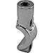 BikeMaster T2 Handlebar Mirror Adapter for Lever Brackets 10mm Silver