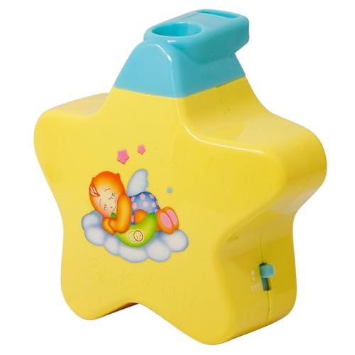 Image of Negi Battery Operated Little Angel Music Projector for Kids with Dynamic and Lively Star Image, Pleasant and Gentle Music, Baby Joy Star Projector Toy