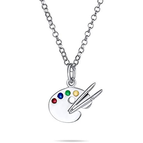 Bling Jewelry Multi Colour Enamel Pendant Necklace Cover