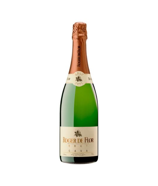 Roger de Flor Brut Cava, Schaumwein, 6 Flaschen à 0,75 l