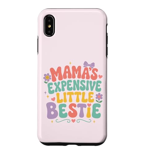Mama Expensive Little Bestie �L�b�Y �t���[�������[���A �X�}�z�P�[�X iPhone XS Max �p