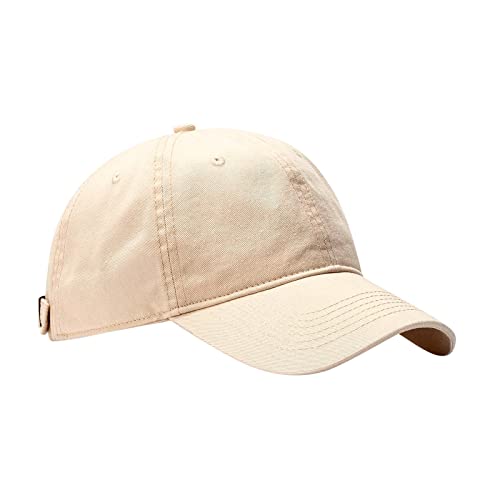 Män och kvinnor sommarmode vardaglig baseballkeps keps hattar kvinnor baseballkeps med snören, BEIgE, one size