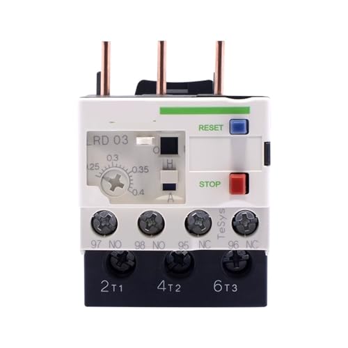 Relais de surcharge thermique LRD03C et contacteur AC LC1D protection magnétique