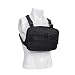 Outdoor Chest Pack for Men, Heavy Duty Radio Chest Bag, Tactical Chest Pouch with MOLLE System, Multi-Function Tool Pack for Sports, Hiking, Fishing, Military Training, Motorcycle Gear Bag