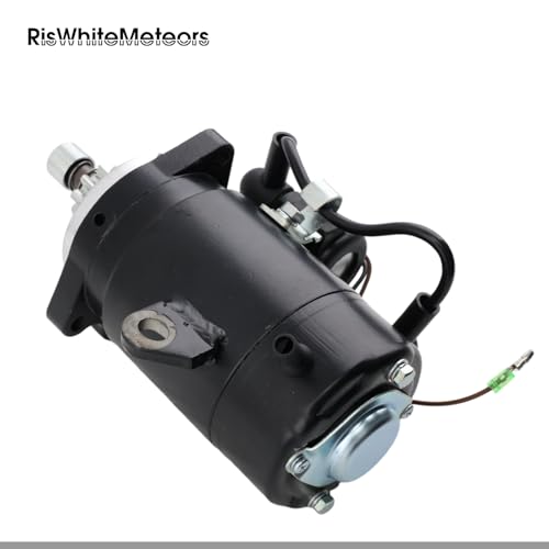 Motor de arranque compatible con Yamaha Outboard C55ELR 1991-1995 y Mercury Marine miniatura 2