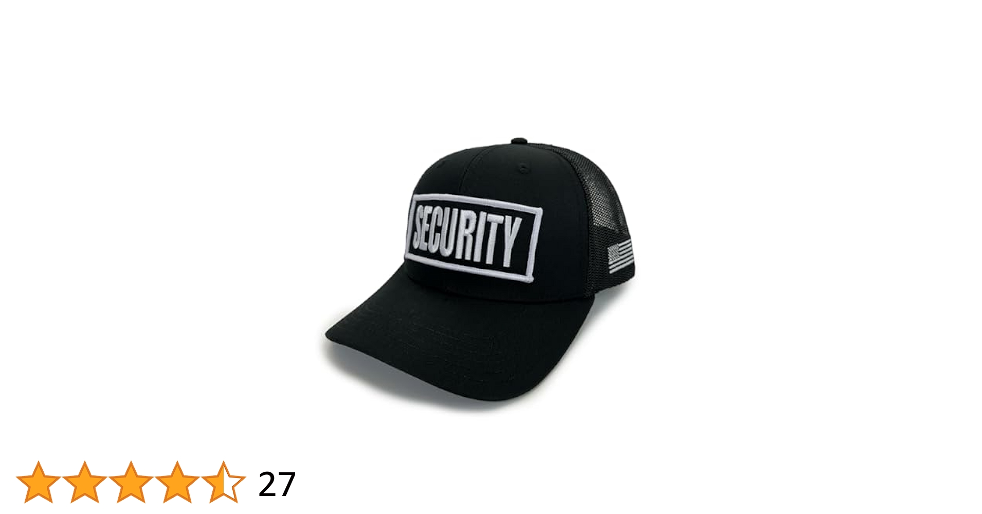 Essential Wearables Security Guard Trucker Hat – Mesh Back
