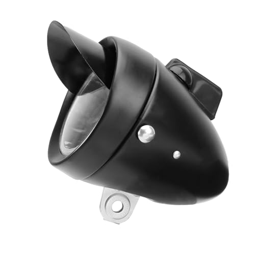 Phare LED de sécurité pour vélo sans batterie éclairage avertissement avec visière