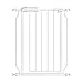Fairy Baby Narrow Baby Gate for Stairs Walk Through Easy Auto Close Child Pets Safety Gate,Fits Spaces Between 24.21" and 27.55" Wide,White