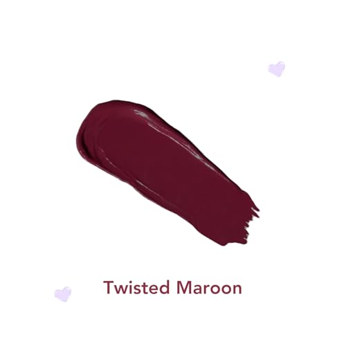 Image of Blue Heaven Love Capsule Non Transfer Lip Colour | Intense Color Payoff | Long Lasting | One Swipe Formula | Liquid lipstick Waterproof & Smudge Proof | Twisted Maroon, 5ml