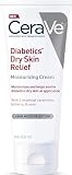 CeraVe Diabetics Dry Skin Moisturizing Cream, Urea Face & Body Lotion, 8oz