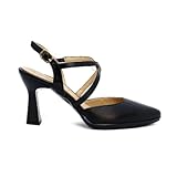 DESIREE - Zapato Salón Tiras Cruzadas - SAGA15 para: Mujer Color: Negro Talla: 41