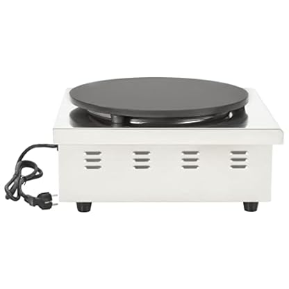 vidaXL Crepe Maker Elektrisch 40cm 3000W Crepeseisen Crepesplatte Crepesgerät – Bild 7