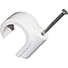 Produktbild TRU COMPONENTS 523532 Nagelschellen 1571797 Bündel-Ø-Bereich 20 mm (max) Weiß (matt) 100 St.