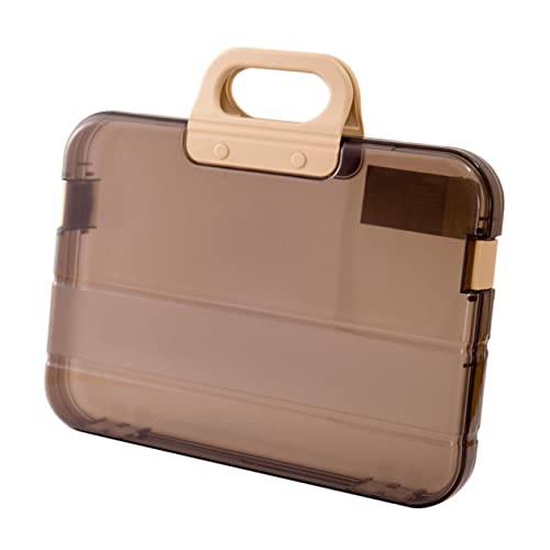 HOUDERCO 1 Stück Transparente Aktenbox