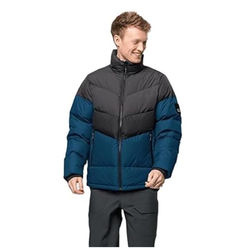 Jack Wolfskin 365 Fearless Down herr dun vinterjacka utomhus