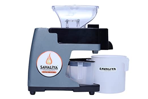 KUBER OIL MILL Fully Automatic Cold Press Oil Maker Machine, Domestic Oil Press Machine (SI-801)
