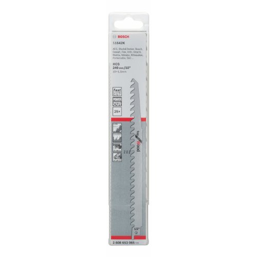 Bosch 2608653065 Saber Saw Blade S1542 K 25 Pcs