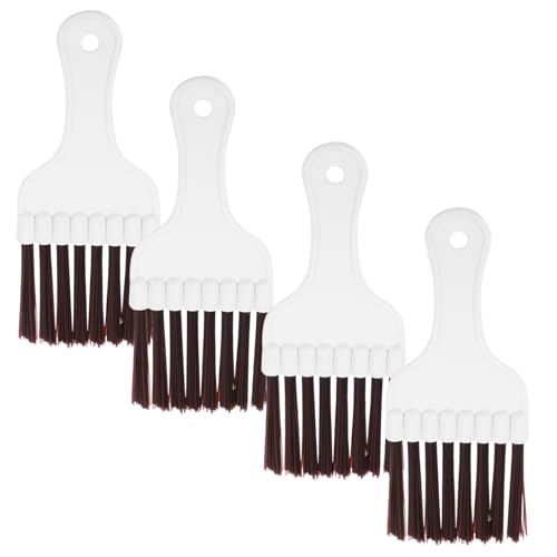 Cabilock 4piezas Cepillos Pequeños Para Limpiar Condensadores y Serpentines Herramientas De Refrigeración y Hvac