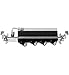 WAC Lighting MT-4LD416N-S35-BK Housing for 4 Light LED Precision Module, Spot, 3500K