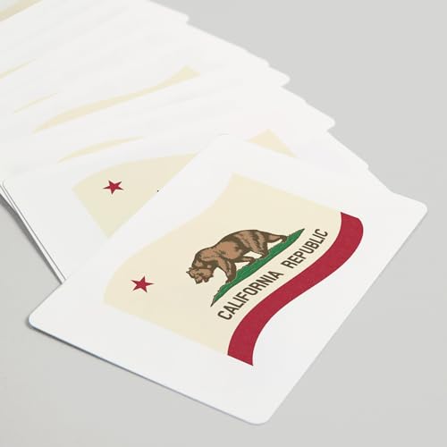 Baraja Poker California State Flag 52 Cartas miniatura 5