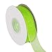 Ribbonitlux 1 Inch Sheer Organza Ribbon, Apple Green Shimmer Chiffon Ribbon 50 Yards-Roll, Ideal for Wedding Events Christmas Decaration Making Floral Bouquets DIY Crafts