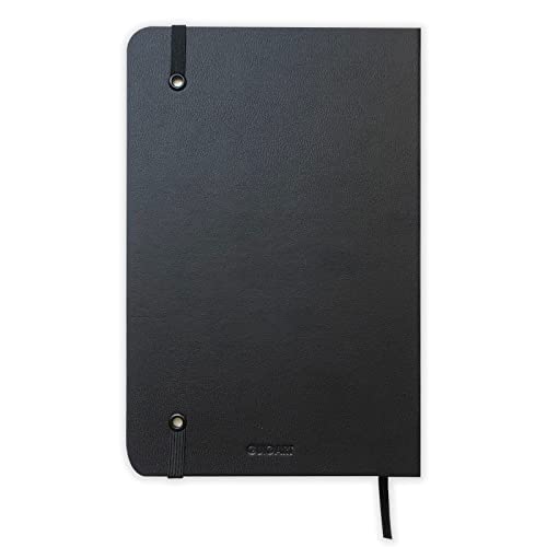 Caderno de Música 13x20 Preto - Miolo Pauta Musical