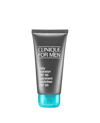 Image of Clinique For Men Daily Hydrator SPF 50 Face Moisturizer | Oil Free Face Lotion With SPF | Hydrating + Protecting | Skin Care for Men, 75 ml