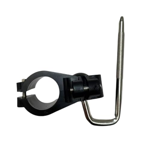 Clamp metálico para rack de batería electrónica 4.53x2.13x6.30 in miniatura 5